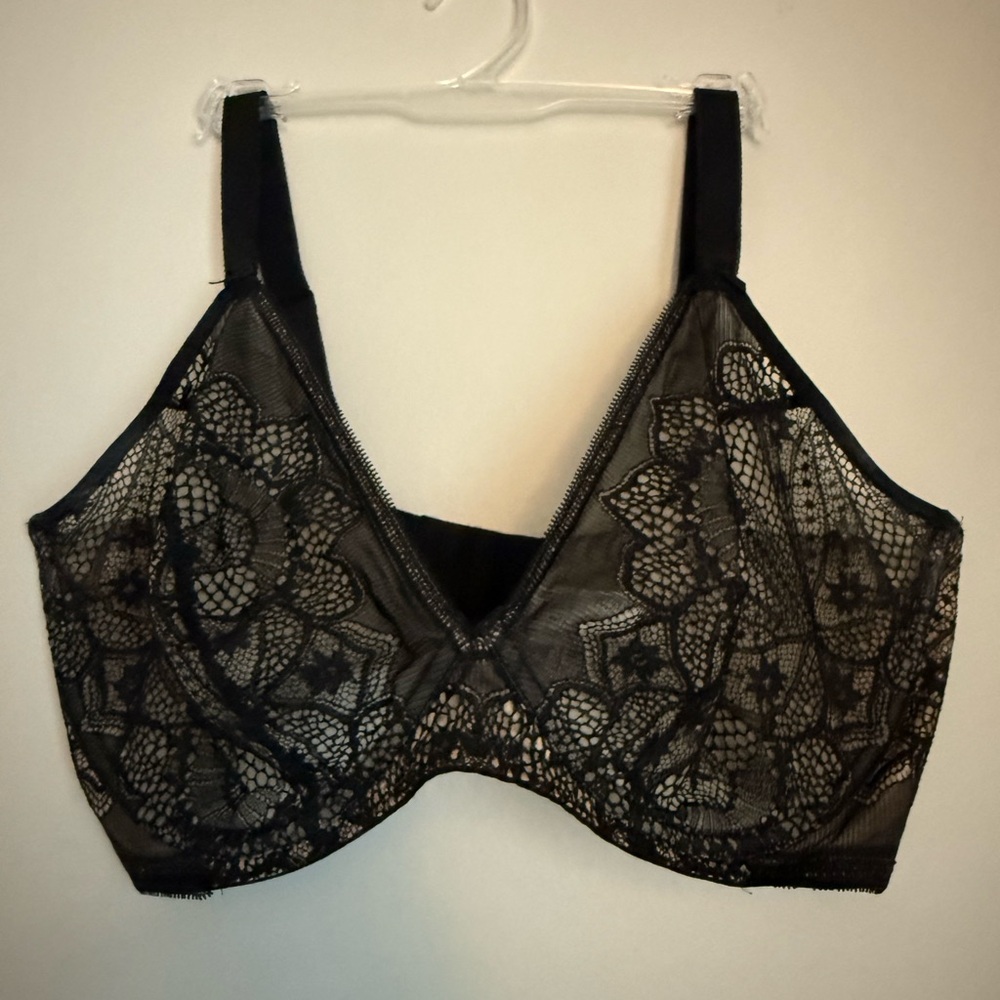 Wacoal Black Lace Full Coverage Bra